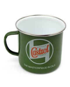 Castrol Classic Enamelled Tin Mug