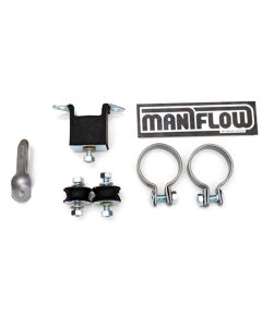 FKT05B Heavy duty fitting kit for Maniflow 2" bore single or twin box, centre exit exhaust systems.