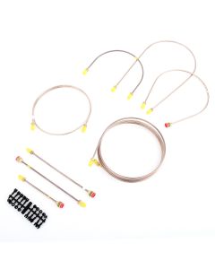LHD Brake pipe set - Mini Mk 1 & Cooper S