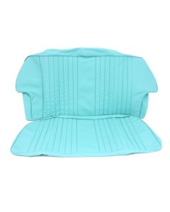 Powder Blue - Monte Carlo Reclining Front Rear Seat Cover Kit - Mini