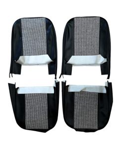 Front Seat Covers - Pair - Houndstooth - Mini 73-80