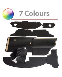 NCMTK3044 12 piece interior panel kit, Monte Carlo style to suit Mini saloon '70 on, RHD with offset speedo
