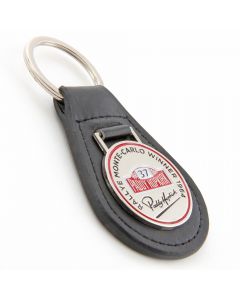 Paddy Hopkirk Monte Carlo Leather Keyring