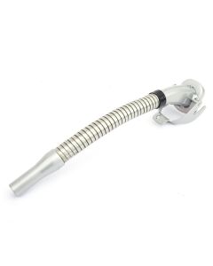 Paddy Hopkirk Steel Jerry Fuel Can Flexible Spout  - Silver