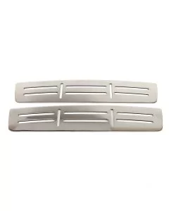 Stainless Steel Screen Air Vent Finishers pair