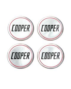 Mini Cooper Wheel Badges