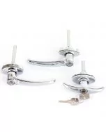 Door Handle Kit including Boot Handle for Pre-1966 Classic Mini
