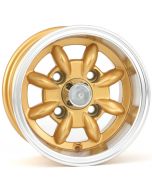 6 x 10 Minilight Wheel - Gold/Polished Rim