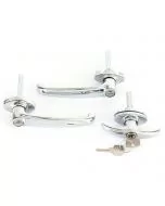 Chrome Mk2 Door Handle Set 1967-69
