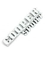 Classic Mini Chrome Cooper Sport Rear Boot Badge