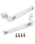 Classic Mini Cooper Alloy Billet Angle Design Door Pull - Silver