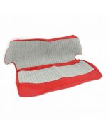 Fleck Red - Rear Seat Cover Kit - Sewn Type - Mini Mk1 60-62