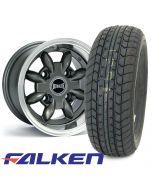 6" x 10" anthracite Ultralite alloy wheel and Falken FK07-E tyre package