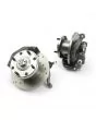 Mini 7.5'' Disc Brake Assemblies & BLACK Alloy 4 Pot Calipers