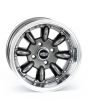 Gunmetal/Polished Rim 7 x 13 Superlight Split Rim Style Wheel