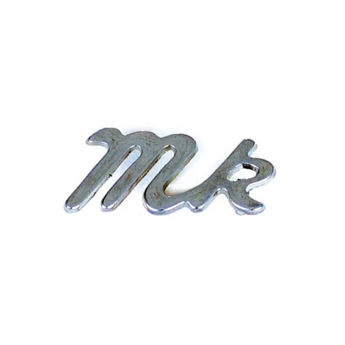 Chrome MK Mk2 Boot Badge
