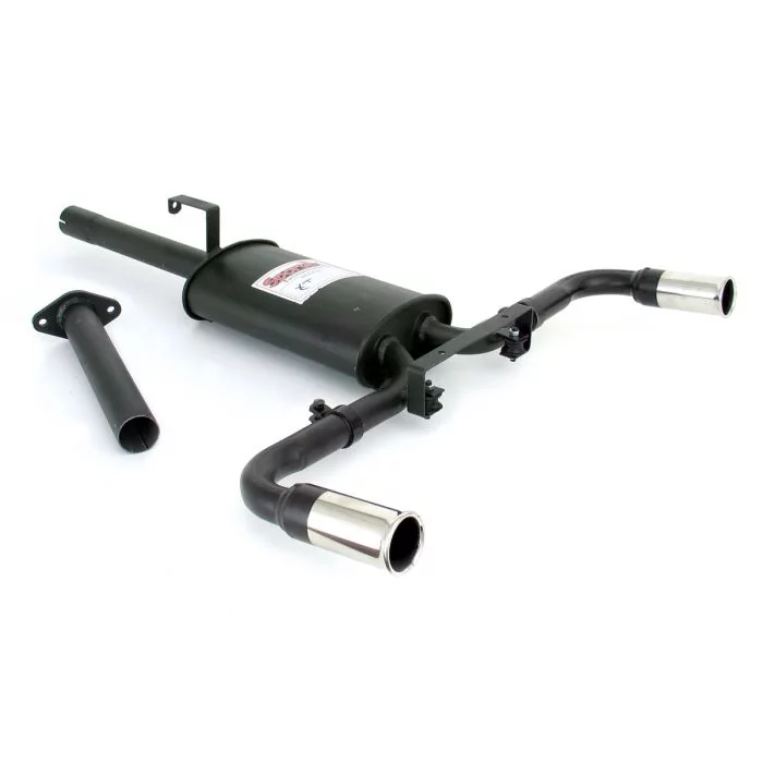 Sportex Dual Exit Exhaust System - 2'' Tailpipes - Catalyst back