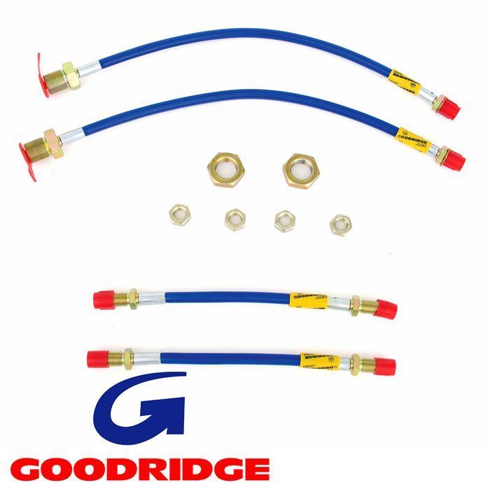 Goodridge Rear Brake Hoses for classic Mini