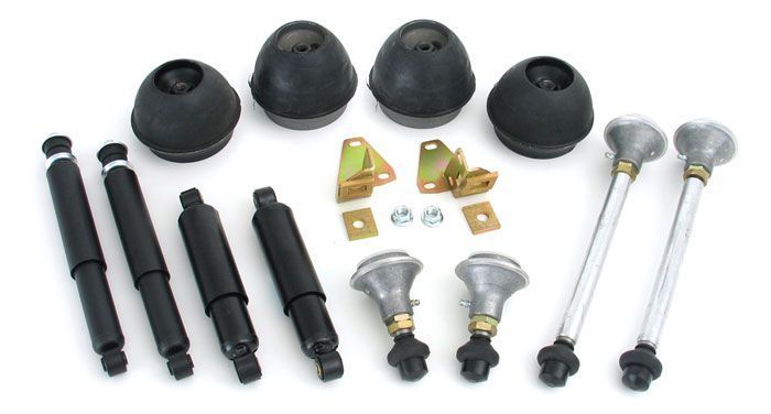 Moulton Smootha Ride kit for classic Mini in conjunction with Dr. Alex Moulton